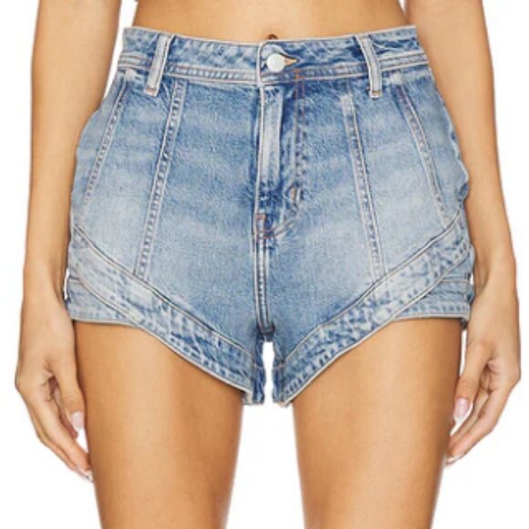 Free People Crvy Mona High Rise Short - Picture 1 of 1